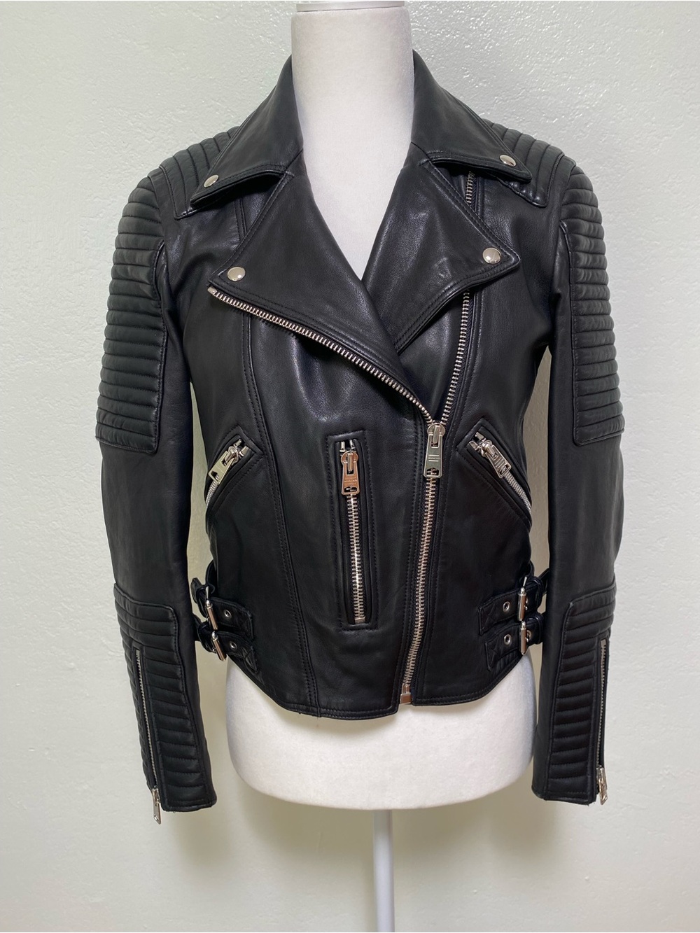 All Saints Estella Leather Jacket